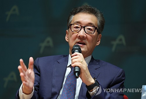 발언하는 빅터 차 미국 전략국제문제연구소 한국 석좌                      [연합뉴스 자료사진]